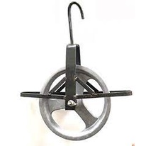 รอกอลูมิเนียม เล็ก-ใหญ่ รอกมีเนียม สำหรับงานก่อสร้าง