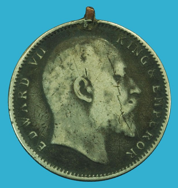 *37508 เหรียญอินโดจีน ฝรั่งเศส - อินเดีย ปี ค.ศ. 1906 เนื้อเงิน 10.1