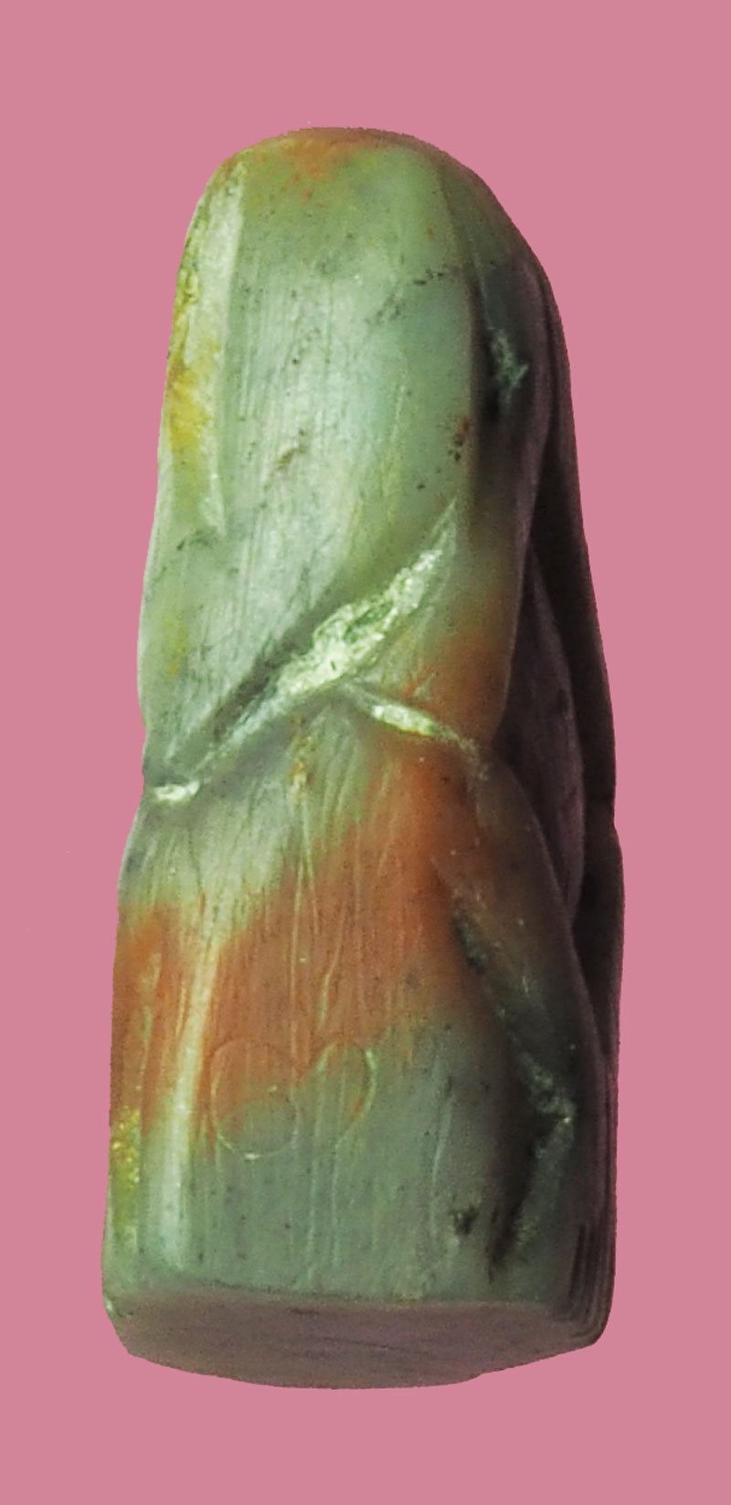 ขายแล้ว*38935 พระปิดตาหินแกะ เนื้อว่านสบู่เลือด หลวงพ่อจ้อย วัดบางช้างคลานเหนือ นครปฐม ยุค 24XX 6