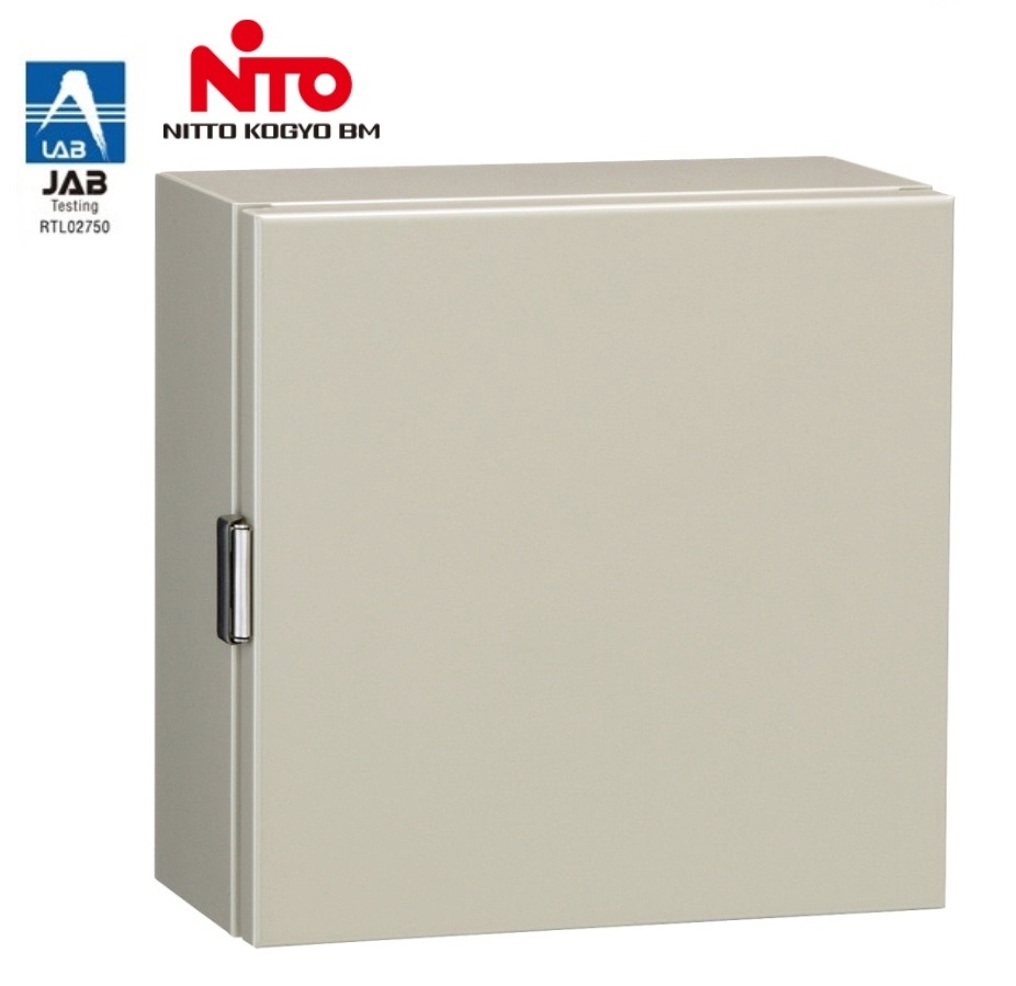 CH16-2535TH Wall mounting enclosure "NITTO KOGYO" SIZE : W250xH350xD160 mm.ตู้ไฟสวิทช์บอร์ดแบบกันฝุ่นกันน้ำ IP45