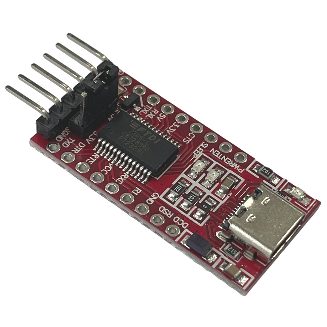 AA106-Type C โมดูลแปลงสัญญาณ FT232RL FTDI USB To Serial Adapter Module USB TO TTL Serial Download Cable For Arduino