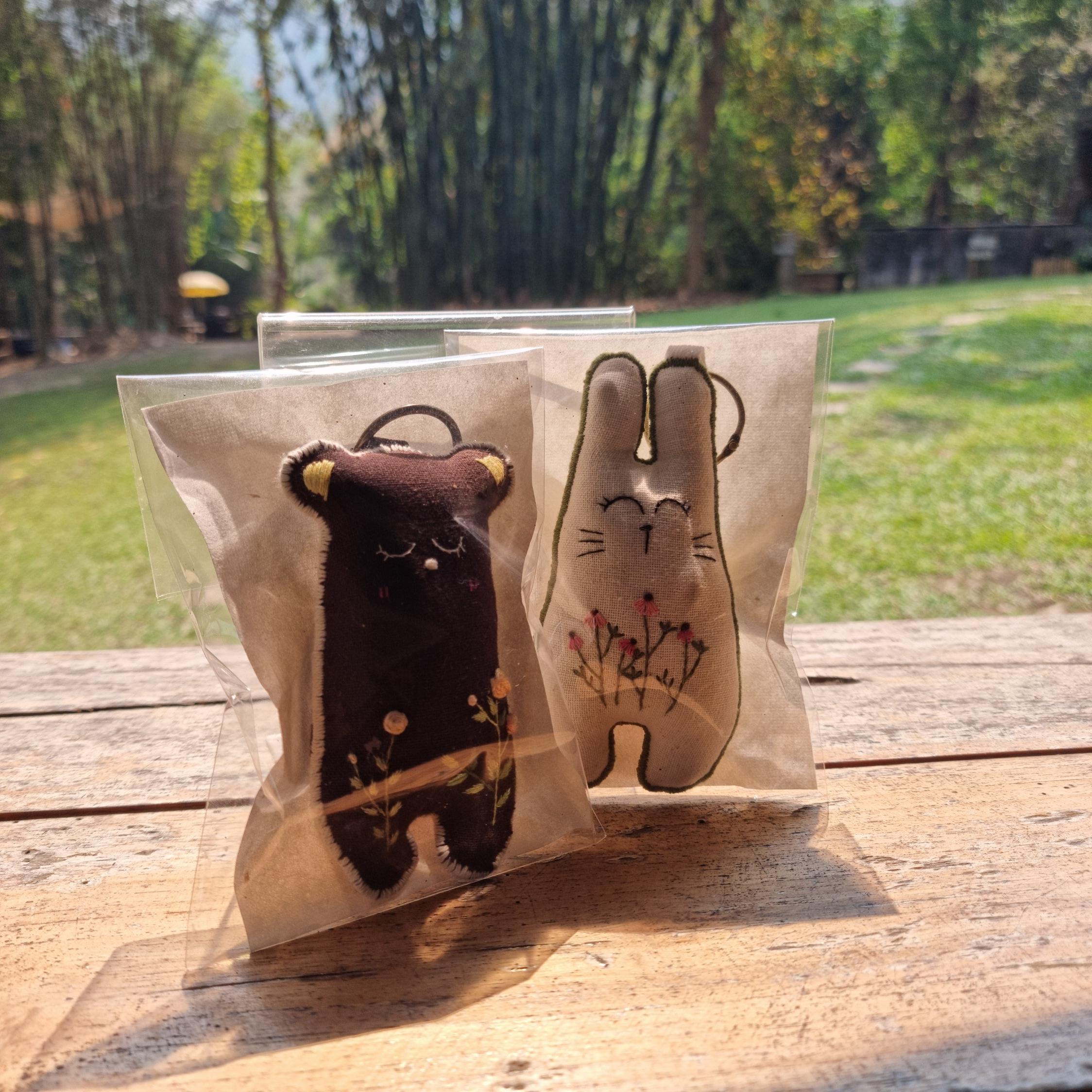 พวงกุญเเจกระต่าย