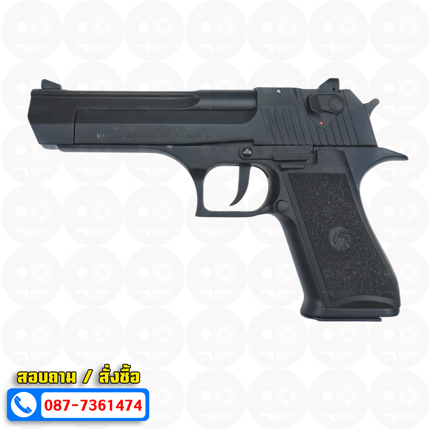 แบลงค์กัน RETAY EAGLE X Desert Eagle สีดำ Black BLANK GUN