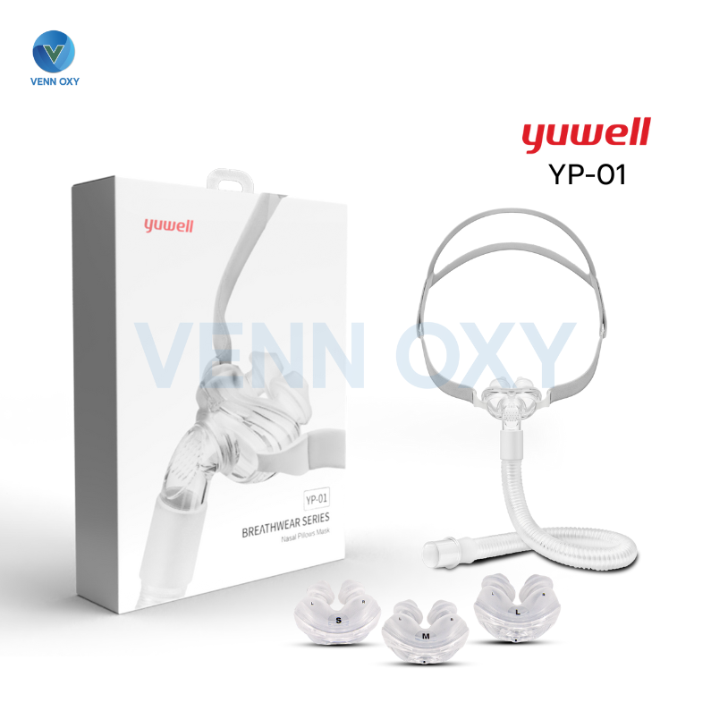 หน้ากาก Cpap Yuwell ชนิดสอดจมูก Nasal Pillow Mask