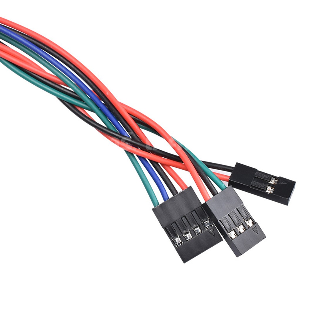 (1ชิ้น) 2P/3P/4P-70cm สายเชื่อมต่อวงจร สายจัมเปอร์ 2/3/4เส้น Dupont Cable เมีย-เมีย Female to Female ยาว 70cm สายแพ Jumper wire Arduino Dupont Line