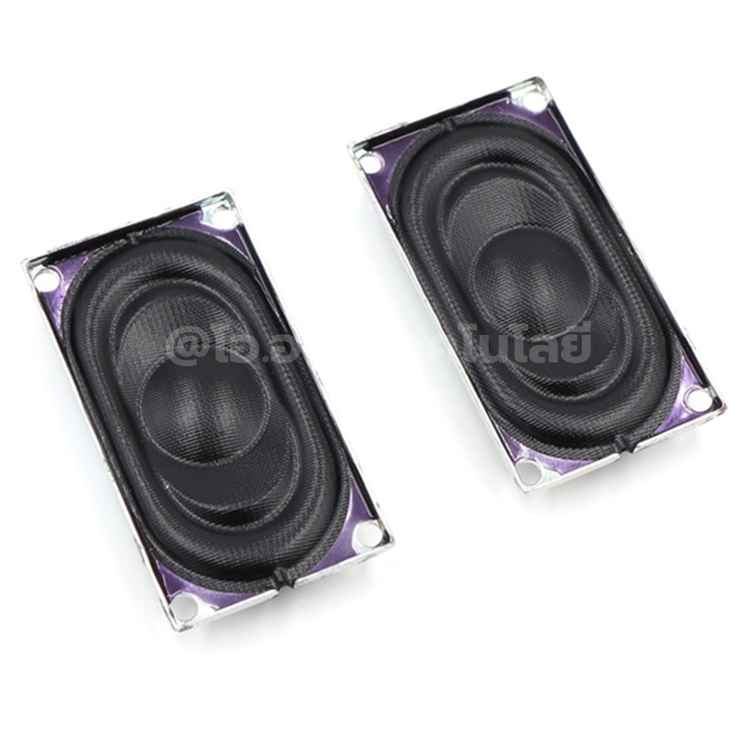 XHXDZ-2035-8R2W 8Ohm 2W Magnetic Speaker Horn ลำโพงเล็ก ลำโพงจิ๋ว 8โอห์ม 2วัตต์ ขนาด 20x35mm ลำโพง สี่เหลี่ยม