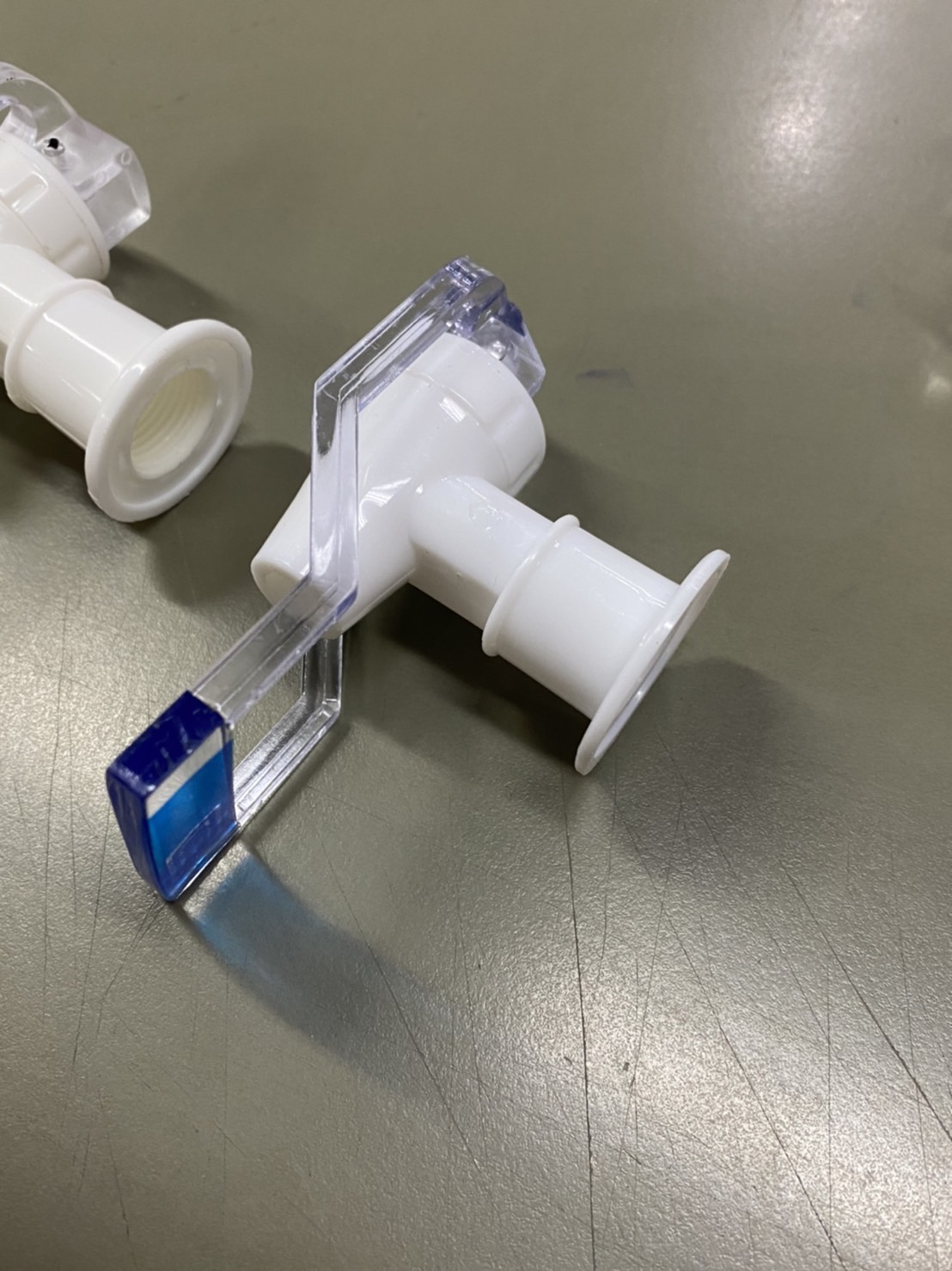 MJ tech หัวก๊อกน้ำตู้กดน้ำเย็น แบบด้ามกด ใส