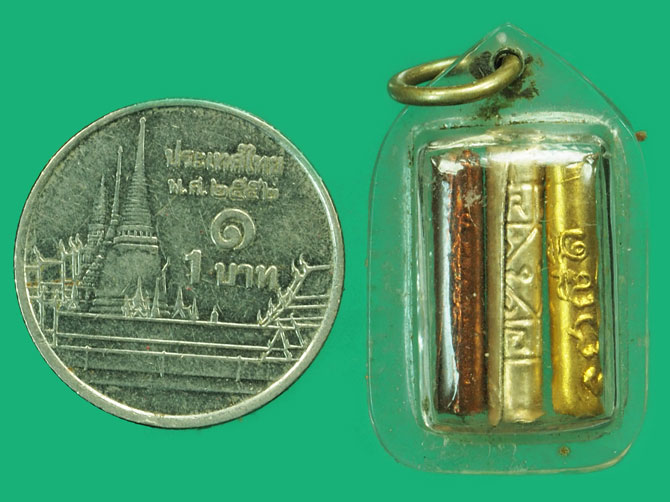 ขายแล้ว*37201 ตะกรุด 3 กษัตริย์ ยุคต้นๆ ประมาณปี 2506 -2515 หลวงพ่อพรหม วัดช่องแค จ.นครสวรรค์ 12