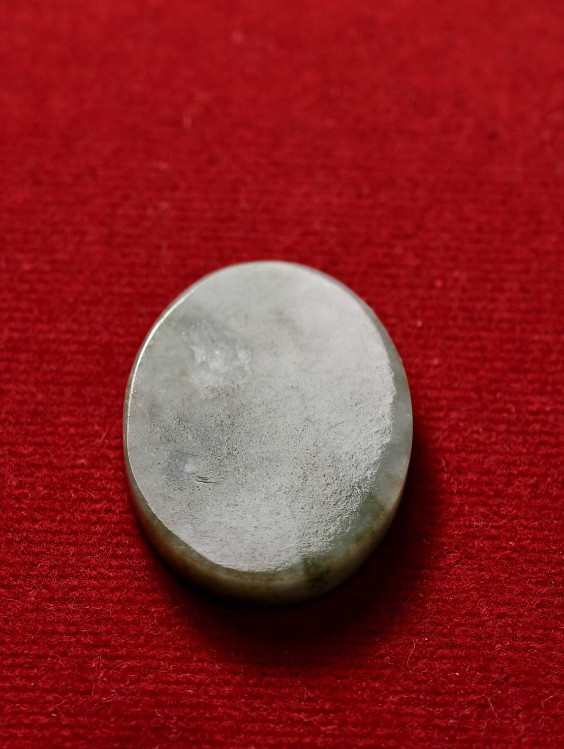 หินหยกแกะ..หลวงพ่อสด วัดปากน้ำภาษีเจริญ กรุงเทพ (SKU-13597)