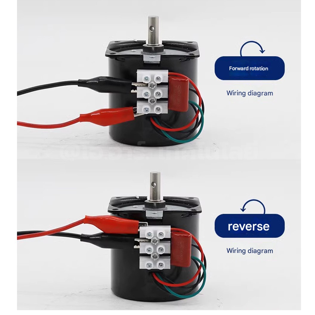 XD60KTYZ 2.5RPM-110RPM AC 220V ซิงโครนัสมอเตอร์ มอเตอร์เกียร์ 14W Synchronous Motor AC 60KTYZ Gear Reduction มอเตอร์แม่เหล็กไฟฟ้าถาวร Permanent Magnet Motor มอเตอร์รอบช้า รอบต่ำ
