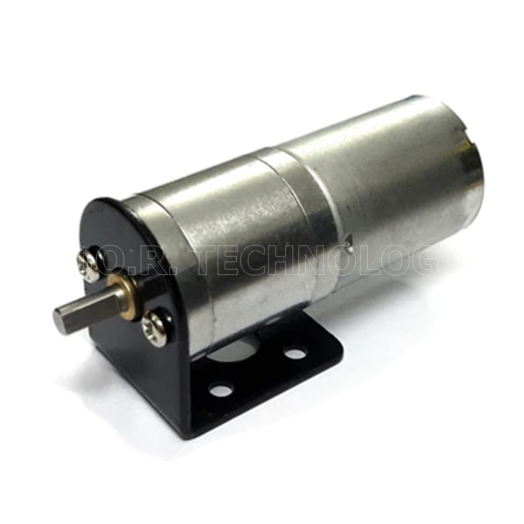 (1ชิ้น) ND048 ฉากยึดมอเตอร์ ฐานยึดมอเตอร์ อลูมิเนียม ขนาด 25mm หนา 2mm DC Gear Motor Block L Shape Motor Bracket
