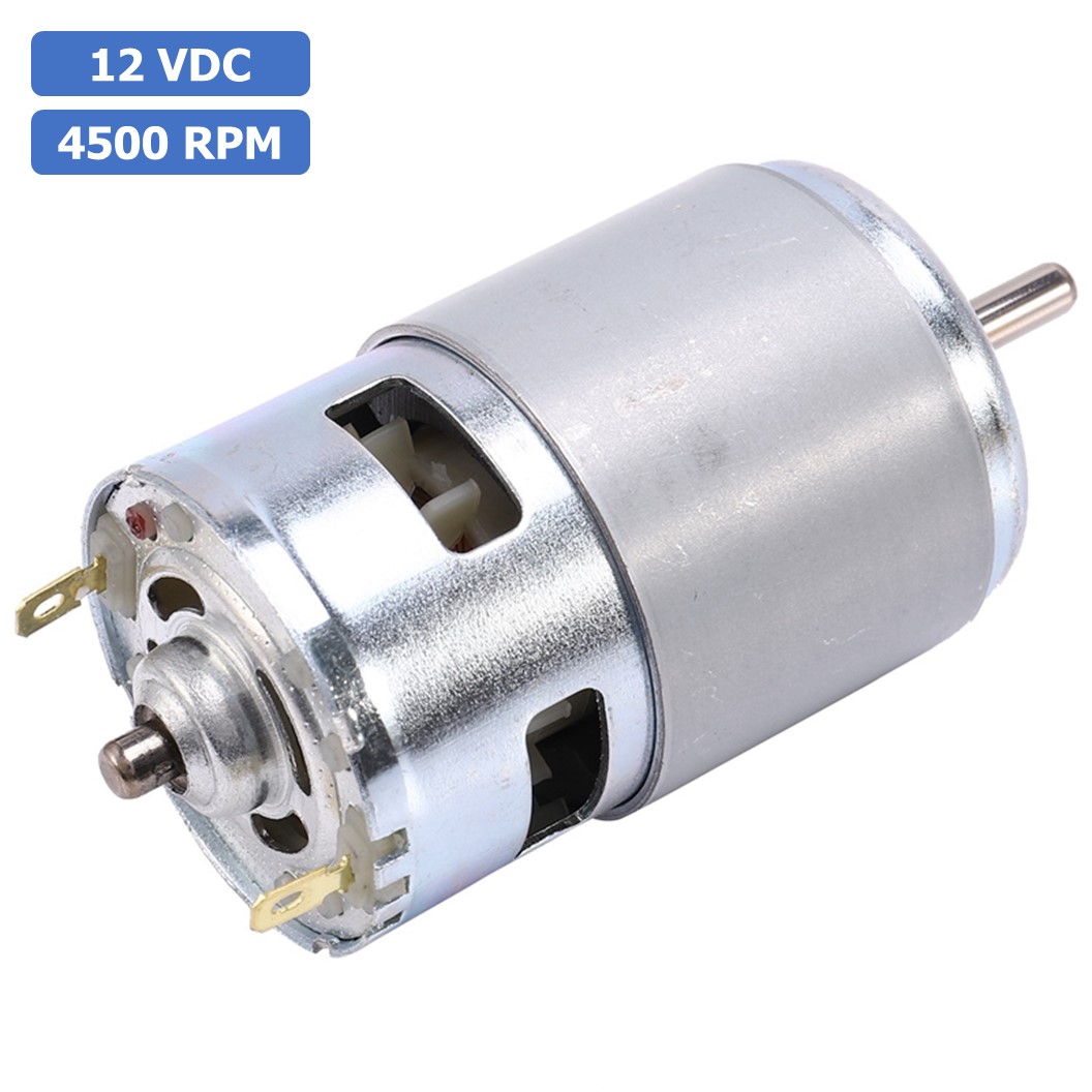 (1ชิ้น) JB180 มอเตอร์ 775 12VDC 4500RPM มอเตอร์ความเร็วสูง มอเตอร์สว่าน แกนขนาด 5mm DC Motor 775 D Shaft