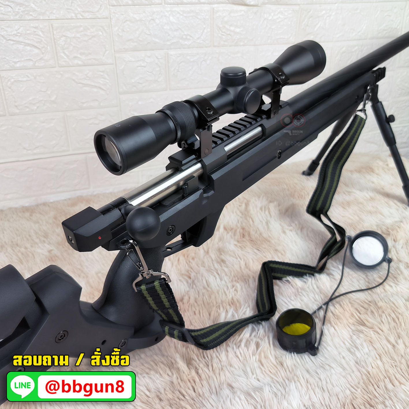 WELL MB05 AWM APS2 Upgraded Version Sniper Rifle (Black) ครบเซตพร้อมเล่น