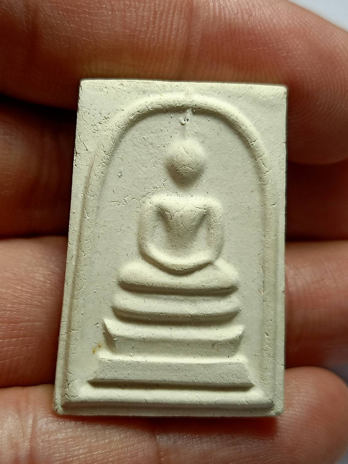 พระสมเด็จบางขุนพรหม (แช่น้ำมนต์) ณ อุโบสสวัดใหม่อมตรส กรุงเทพ พร้อมกล่อง (SKU-11490)