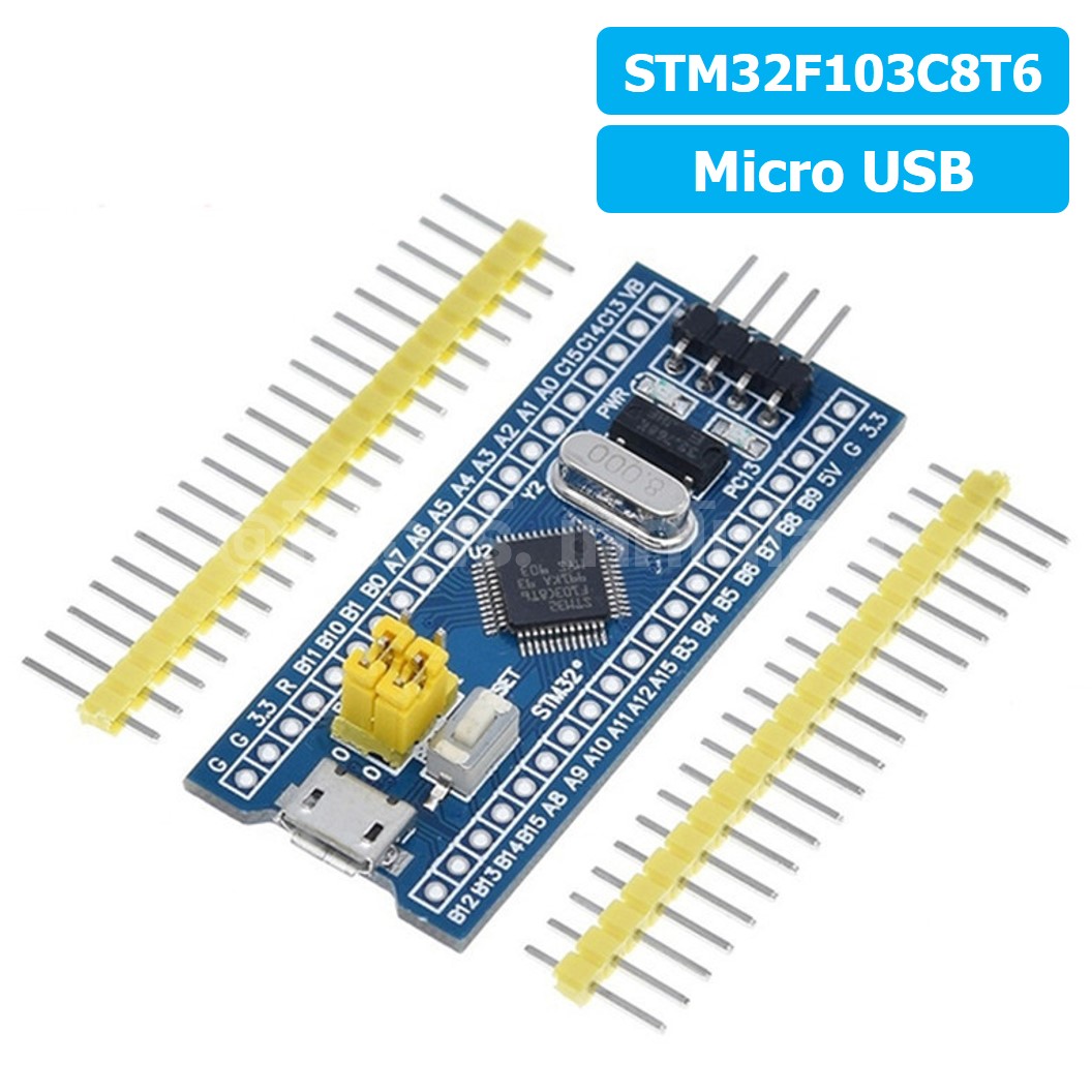 NA266 บอร์ด STM32F103C8T6 STM32 ARM Core Board Cortex-M3 Arduino Compatible Micro USB