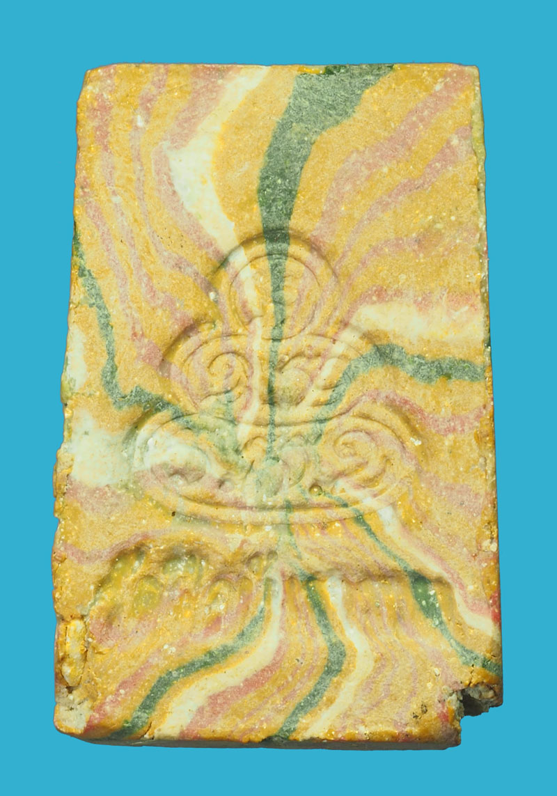 *33282 พระสมเด็จหลังยันต์น้ำเต้า เจ้าคุณนรรัตน์ วัดศิลขันธาราม ปี 2514-2517 เนื้อผง 9