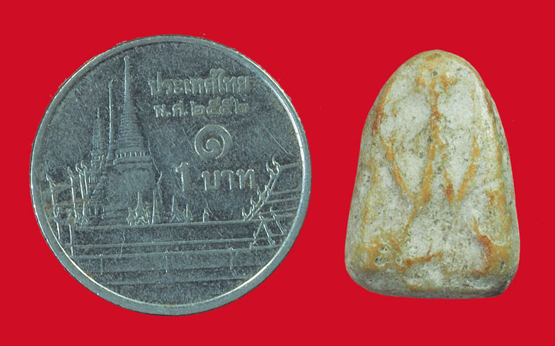 *33767 พระปิดตา เนื้อผงน้ำมัน เก่าไม่ทราบที่ 6