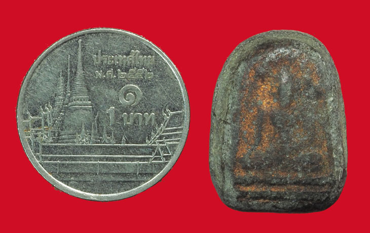 *33961 พระผงใบลานพิมพ์พระพุทธ พิมพ์ลักษณะเหมือน เจ้าคุณโกษาทิพย์ เก่าลองพิจารณาดูครั้บ 13