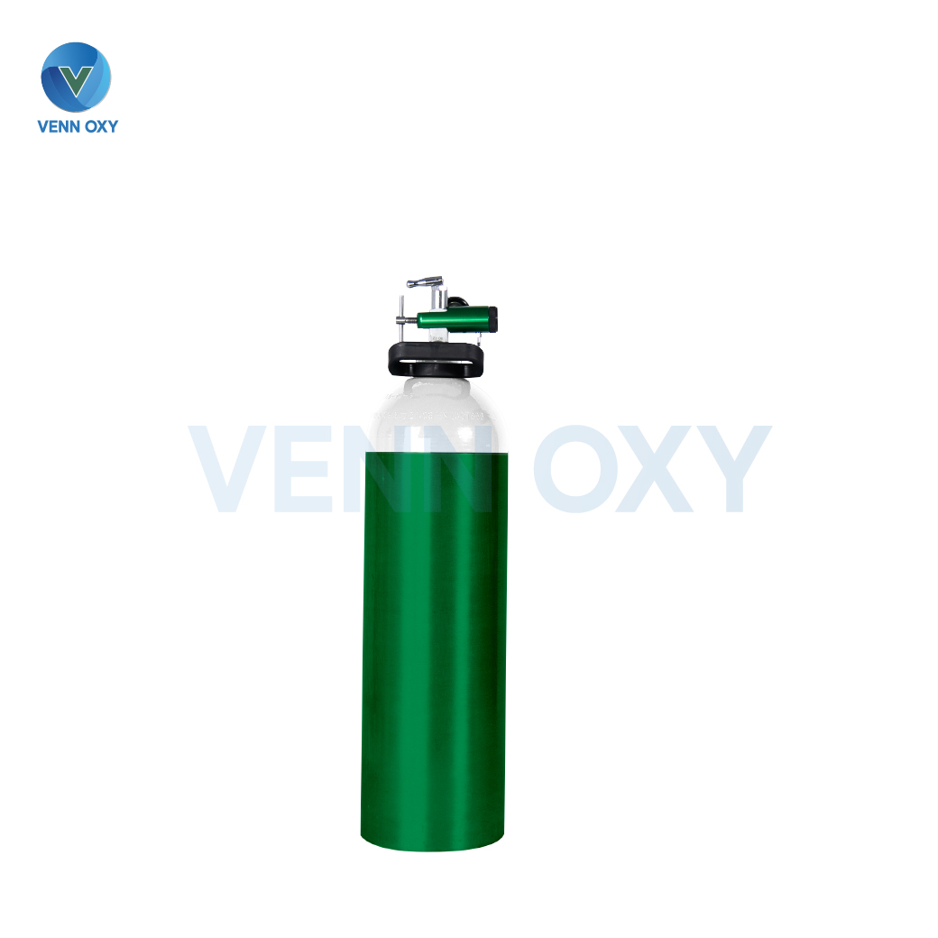 ชุดถังออกซิเจนอลูมิเนียม VennOxy ขนาด 1.5 คิว