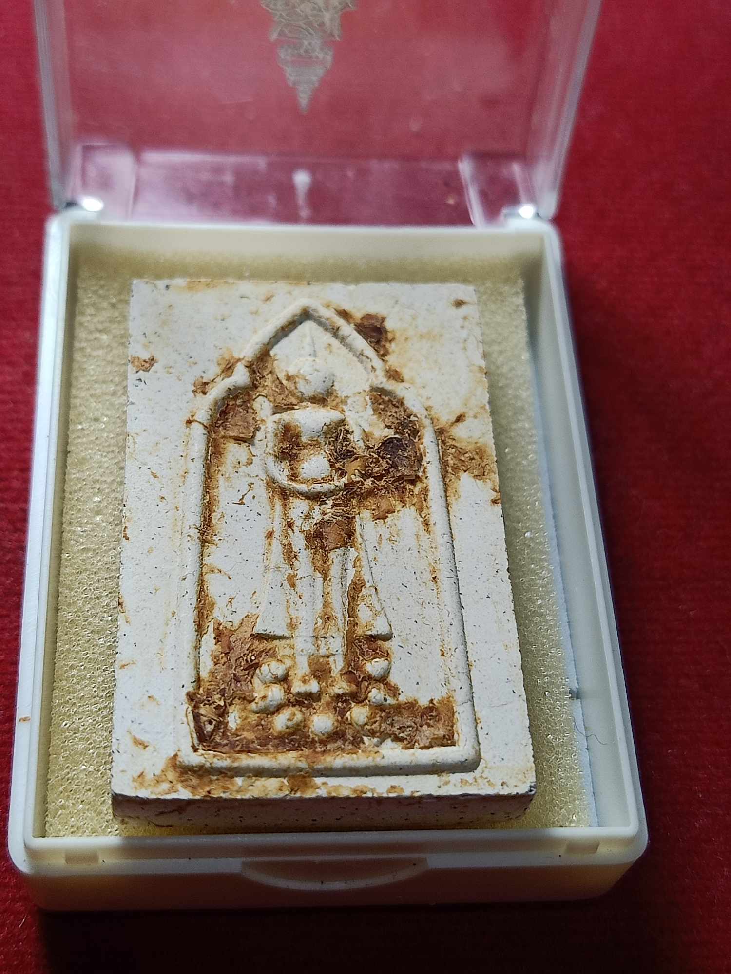 พระสมเด็จ พิมพ์ของขวัญ 100ปี สมเด็จญาณสังวร สมเด็จพระสังฆราช วัดบวรนิเวศ กทม. ปี 2556 พร้อมกล่อง (SKU-03839)