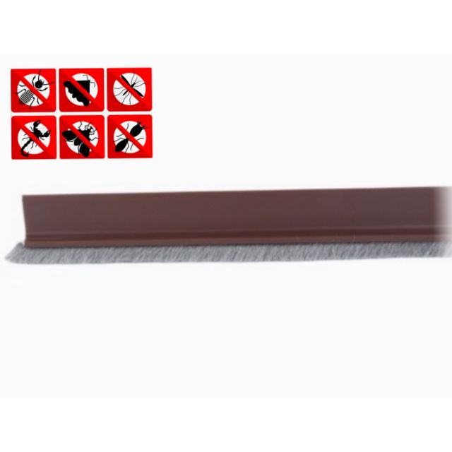 ยางกันยุง สีน้ำตาล (ราคารวมแวท) ยางกันยุงแบบมีขน ยางกันยุงแบบไม่มีขน ขนาด 90-100 ซม.