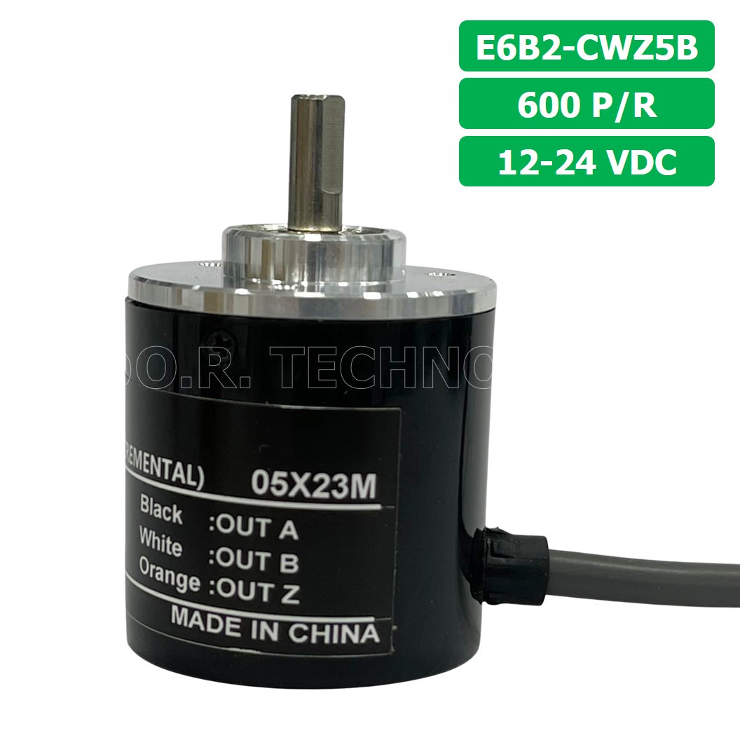(1ชิ้น) E6B2-CWZ5B 600P/R 12-24VDC โรตารี่เอ็นโค้ดเดอร์ ROTARY ENCODER (INCREMENTAL)