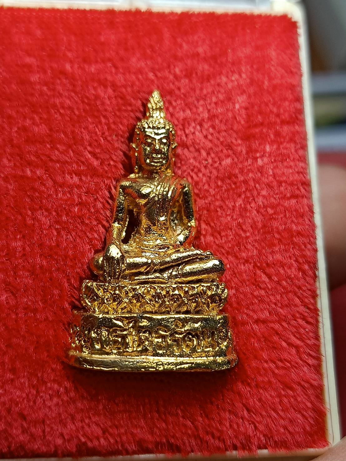 กริ่งหลวงพ่อโต วัดพนัญเชิง จ.อยุธยา พร้อมกล่อง (SKU-09475)