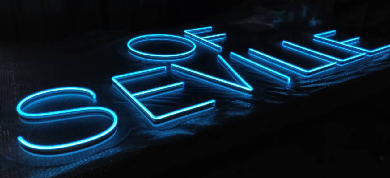 ป้ายไฟนีออนดัดled