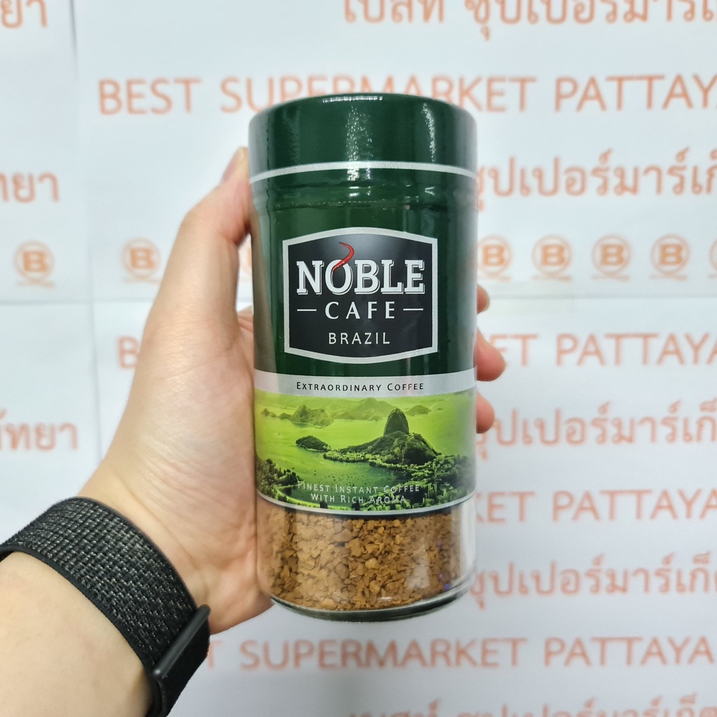 โนเบิล คาเฟ กาแฟสำเร็จรูปชนิดฟรีซดราย 100 กรัม Nobel Cafe Instant Coffee 100 g.