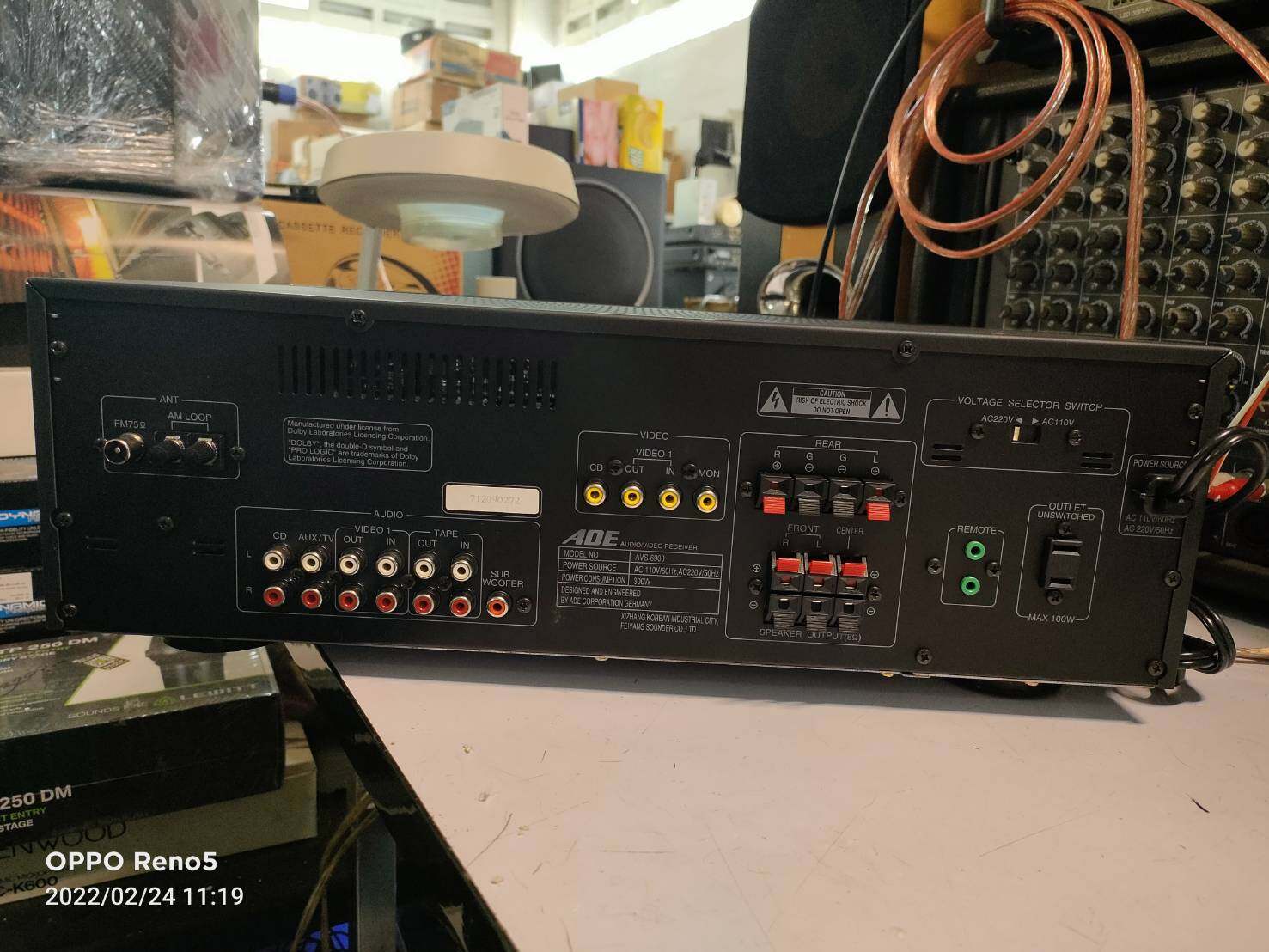 ADE รุ่น AVS-6900 มี tuner ในเครื่อง
