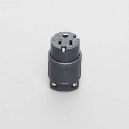 AMERICAN DENKI 7114GN2-Pole 3-Wire Grounding 15A 125V (NEMA 5-15) Connector Body (Nylon Housing)