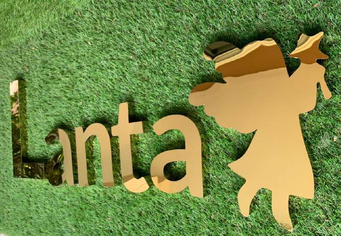 ป้ายอักษรทองเหลือง