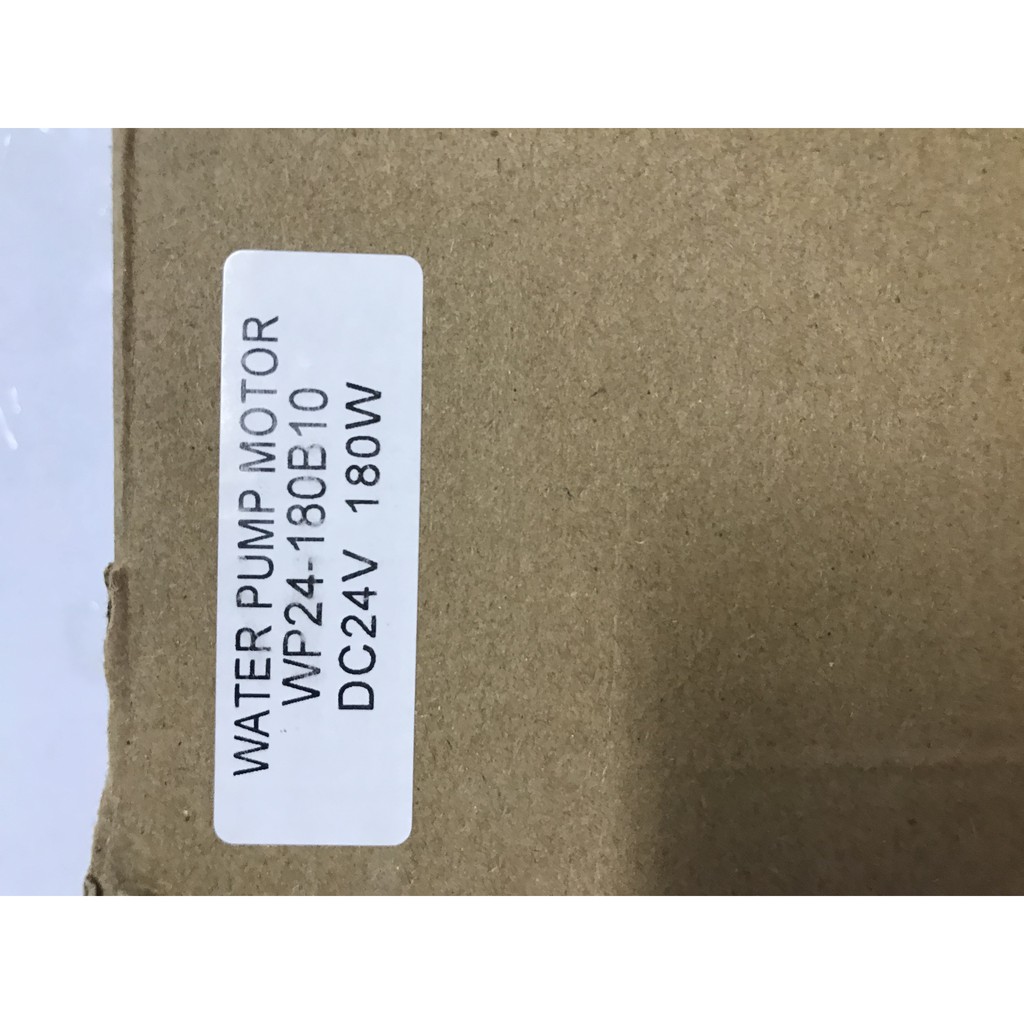 ปั๊มน้ำรถโม่ปูน ปั๊มรถปูน DC ไฟกระแสตรง 24V 180W และ 12V 180W (มือ1)