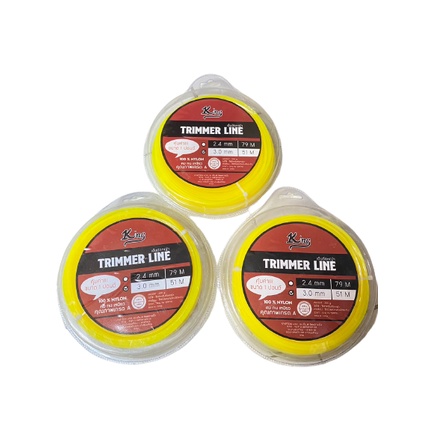 สายเอ็นตัดหญ้า สายเอ็นตรา TRIMMER LINE เอ็นตัดหญ้า หัวเอ็น หัวตัดหญ้า เอ็นสลิง เอ็นสลิงตัดหญ้า เอ็นตัดหญ้าอเนกประสงค์