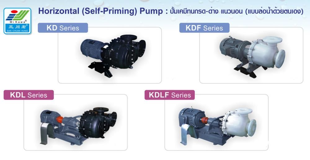Self-priming chemical pump