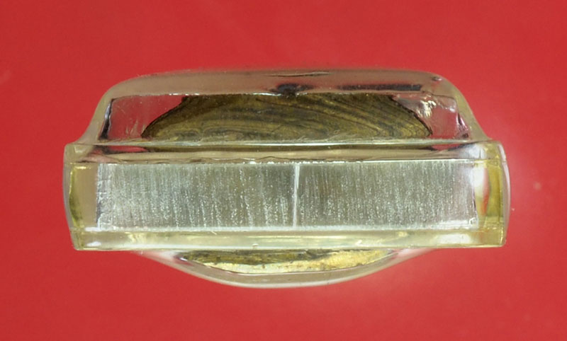 *29895 พระกริ่งหลวงพ่อหิน ไม่ทราบที่ เลี่ยมพลาสติกเดิม 7