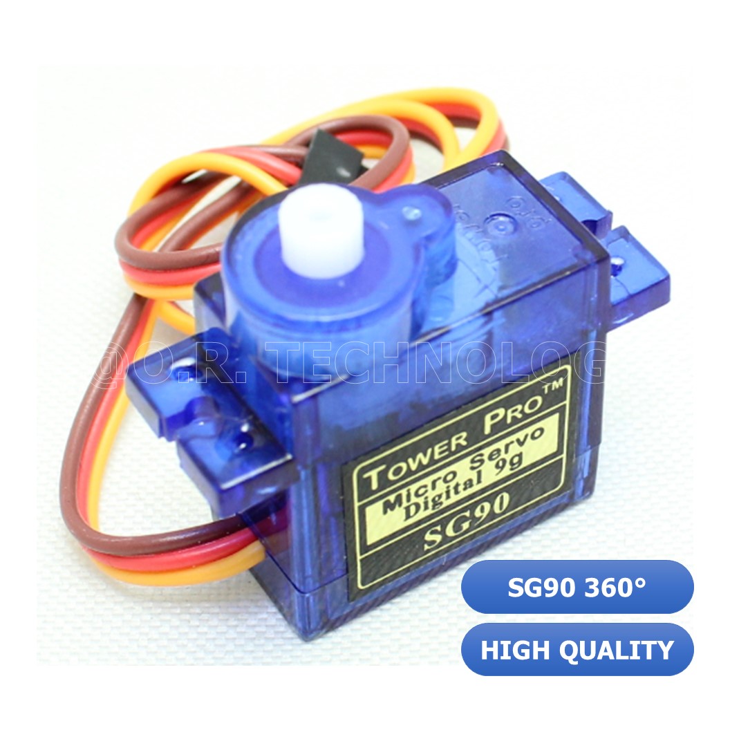 (1ชิ้น) AA231 เซอร์โวมอเตอร์ คุณภาพสูง Servo SG90 360 องศา high quality