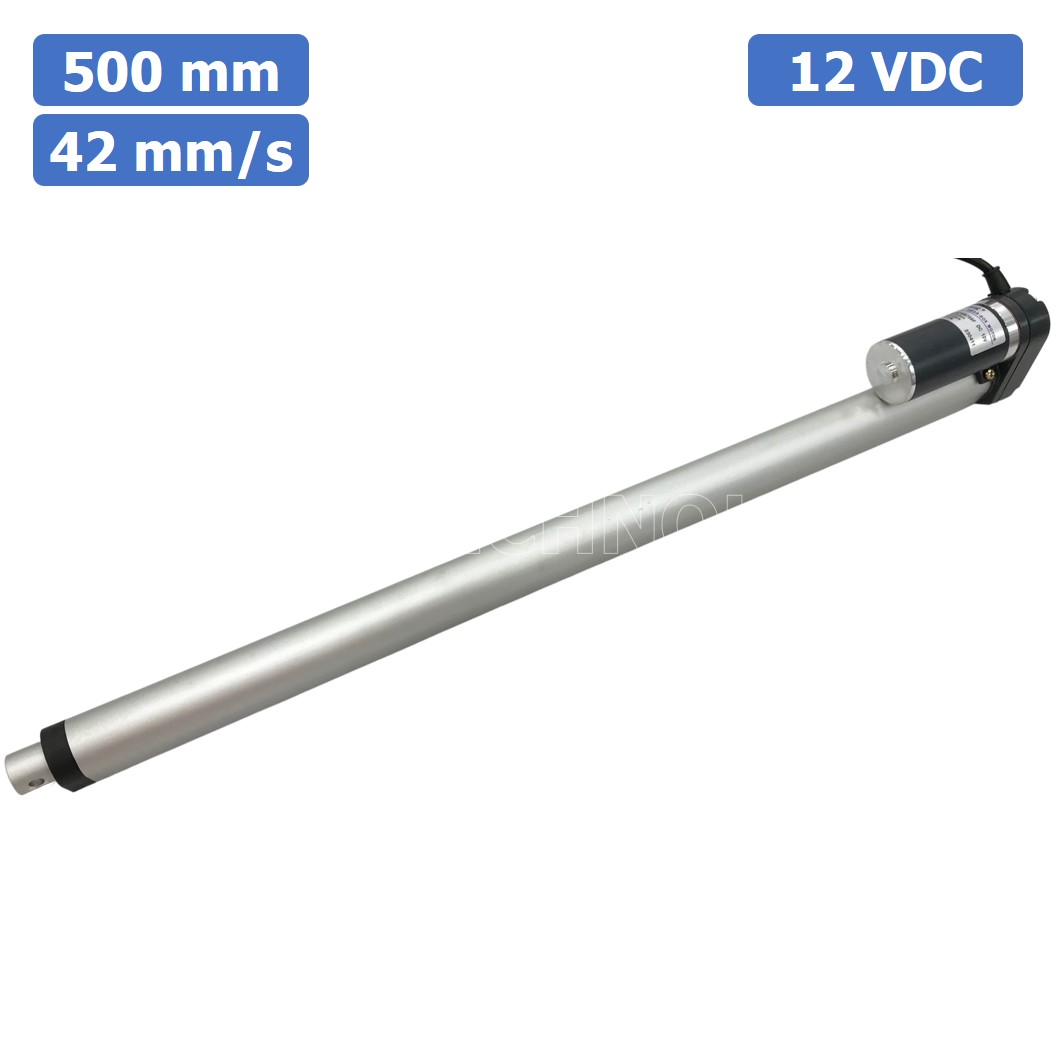 ZGB758 มอเตอร์ก้านชัก 12V/24VDC ความเร็ว 42mm/s ระยะชัก 200/300/500mm 125N Electric Linear Actuator Putter ZHENGKE พัตเตอร์ไฟฟ้า