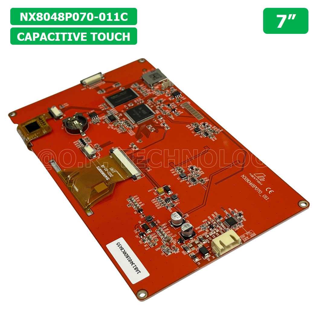 AA647 หน้าจอ Nextion NX8048P070-011C 7 Inch 65K Capacitive Touch Screen Man machine Interface HMI Kernel Enhanced Version หน้าจอสัมผัส