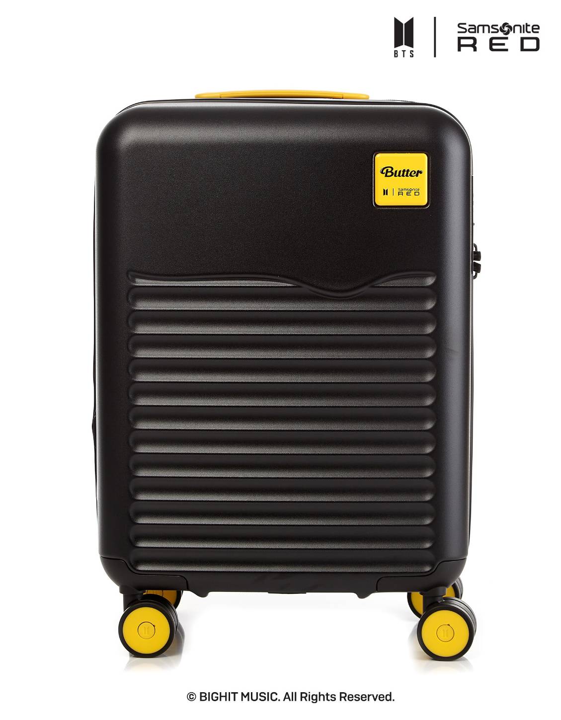 SAMSONITE RED กระเป๋าเดินทางล้อลาก(20 นิ้ว) รุ่น BTS BUTTER X SR SPINNER