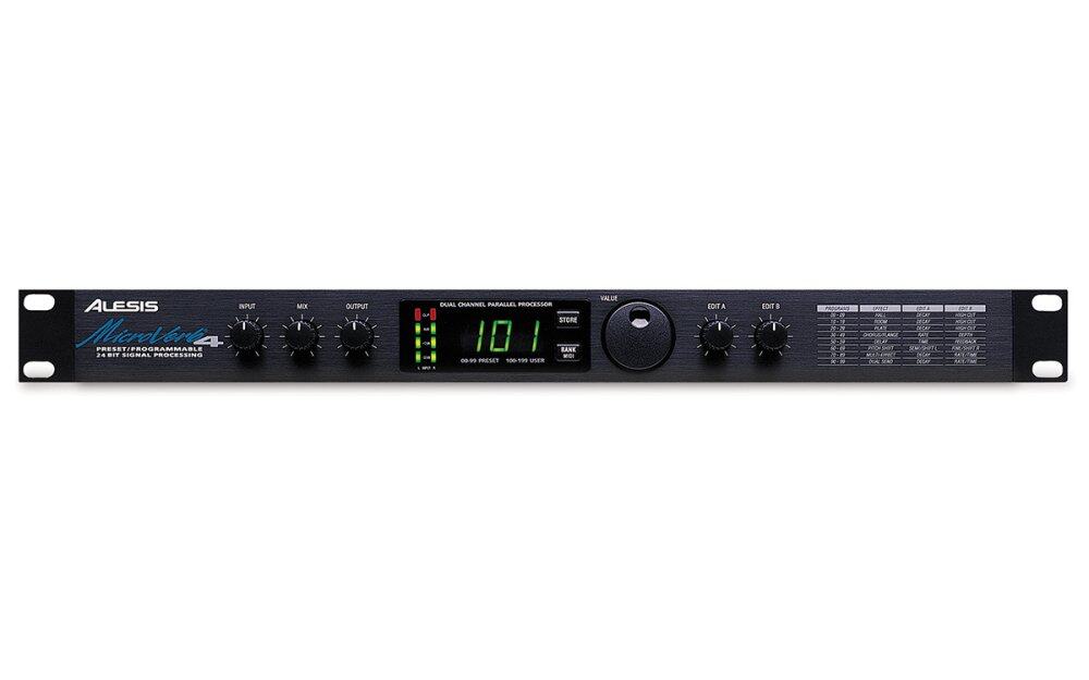 ALESIS MICROVERB 4 เครื่องปรับเอฟเฟคเสียงร้อง (MADE IN MALAYSIA)