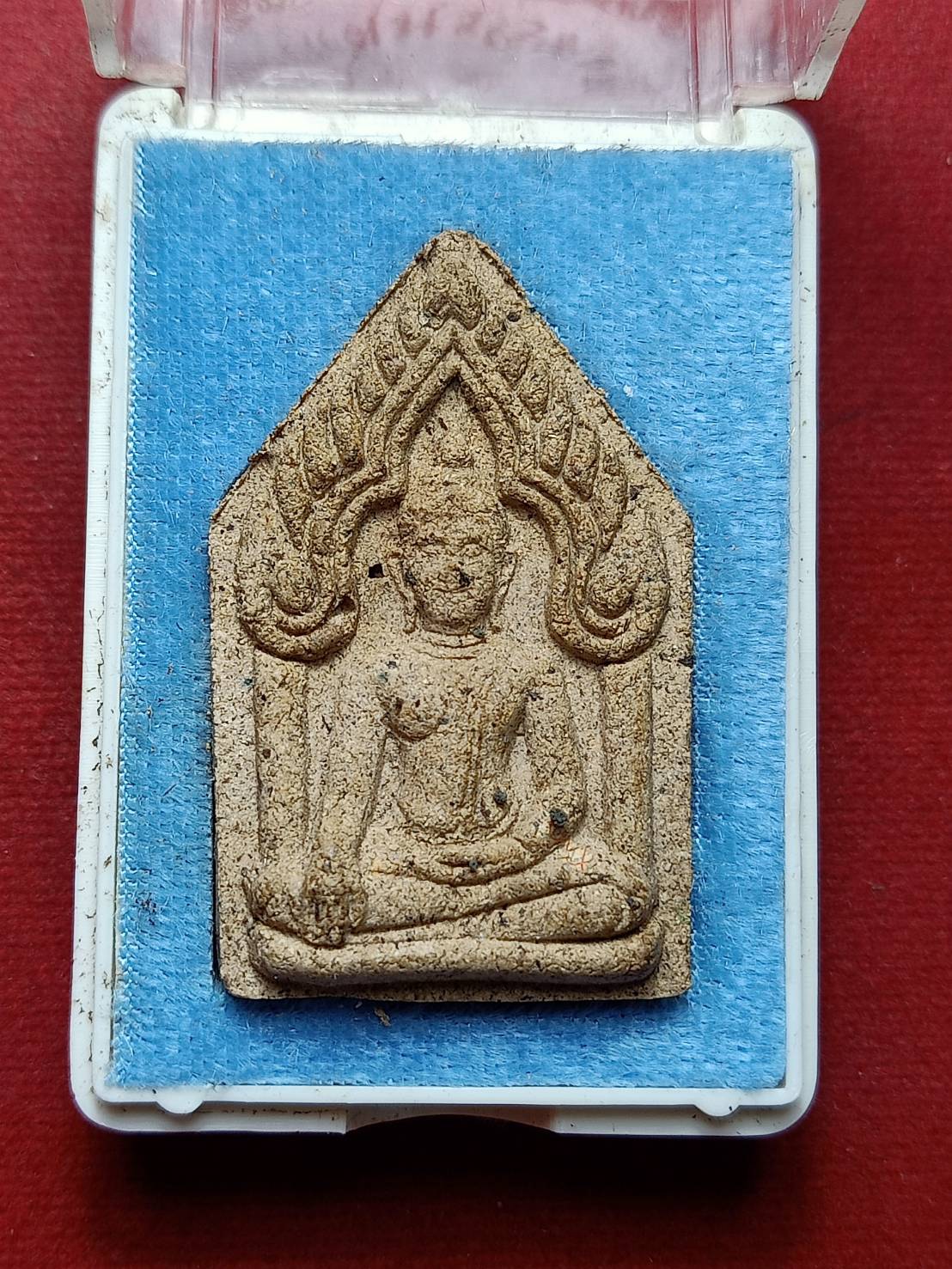 พระขุนแผนรวมพล หลวงปู่ชื่น วัดตาอี จ.บุรีรัมย์ ปี 2561 พร้อมกล่อง (SKU-07178)