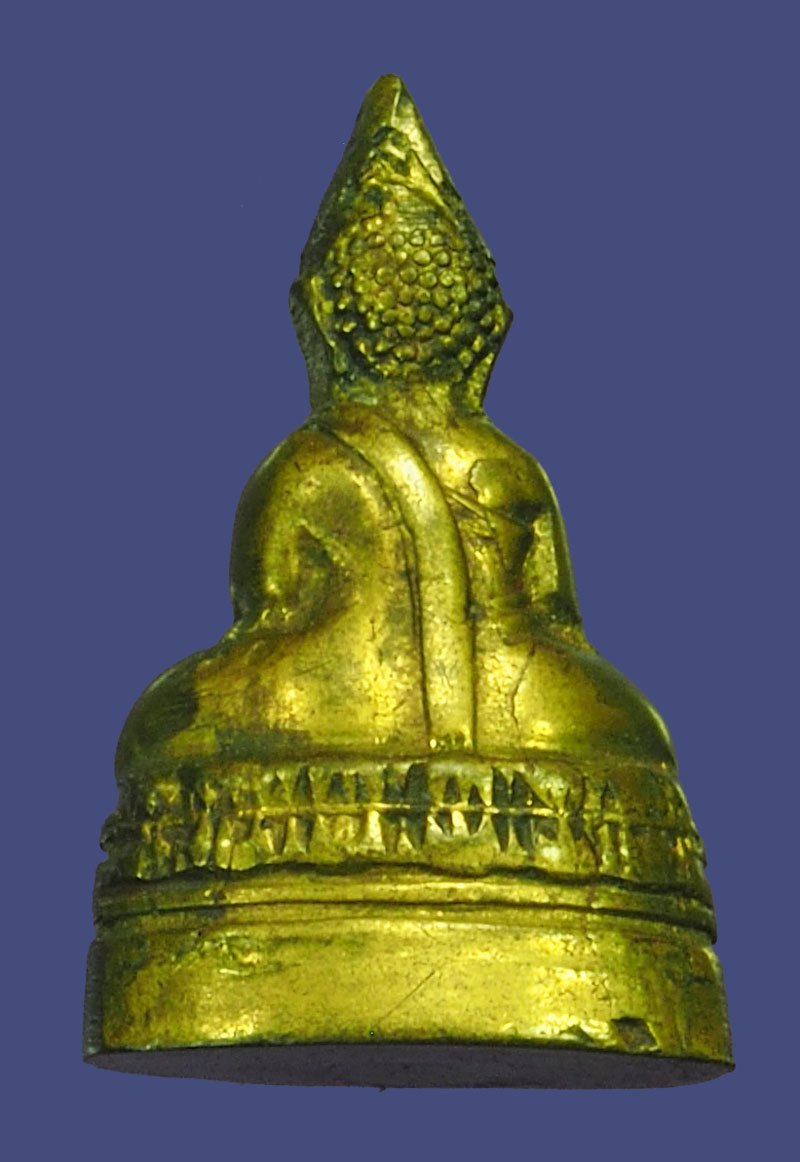 ขายแล้ว*40464 พระกริ่งชัยวัฒน์ หลวงพ่อโต วัดบางพลีใน สมุทรปราการ ปี 2500 ไม่ตอกโค๊ต เนื้อทองเหลือง 77