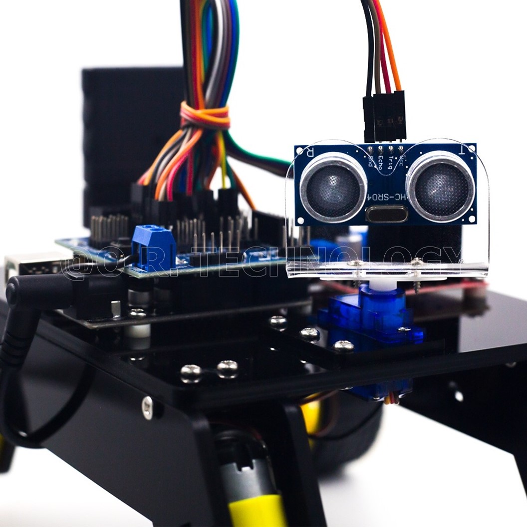 AD119 ชุดส่งเสริมการเรียนรู้ ชุดประกอบรถ ชุดประกอบรถสำเร็จรูป ชุดรถอัจฉริยะ ชุดหุ่นยนต์รถ Crossbot Remote Control Car kit DIY Remote Control Smart Robot Car Kit