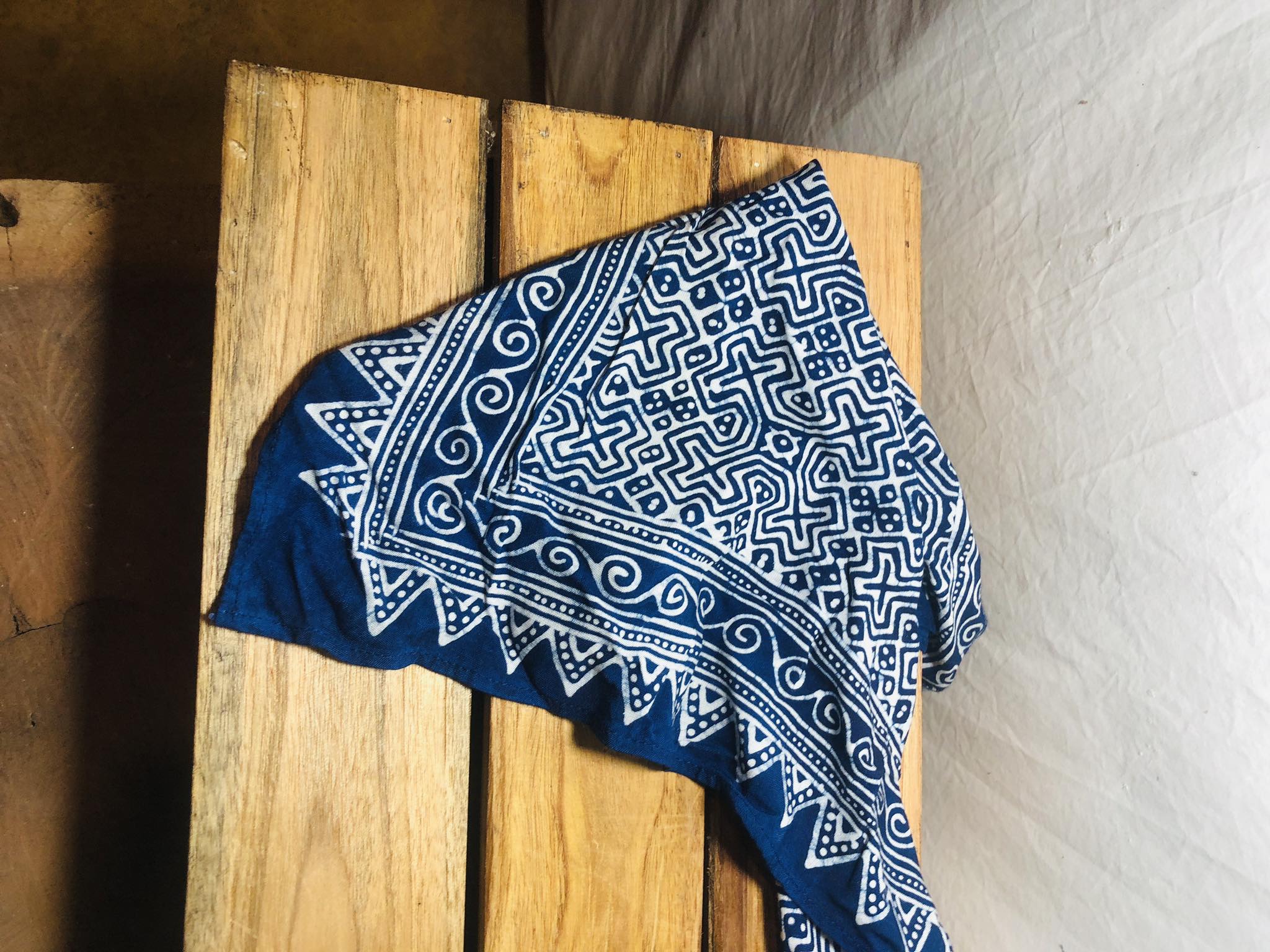 ผ้าคาดผม งานผ้าเขียนเทียน ฟาร์มเห็ดบ้านหัวน้่ำ