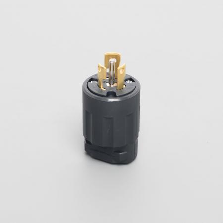 AMERICAN DENKI 3122GN ปลั๊กตัวผู้ขาล็อก 3P(3P,4W GND) 15A 250V