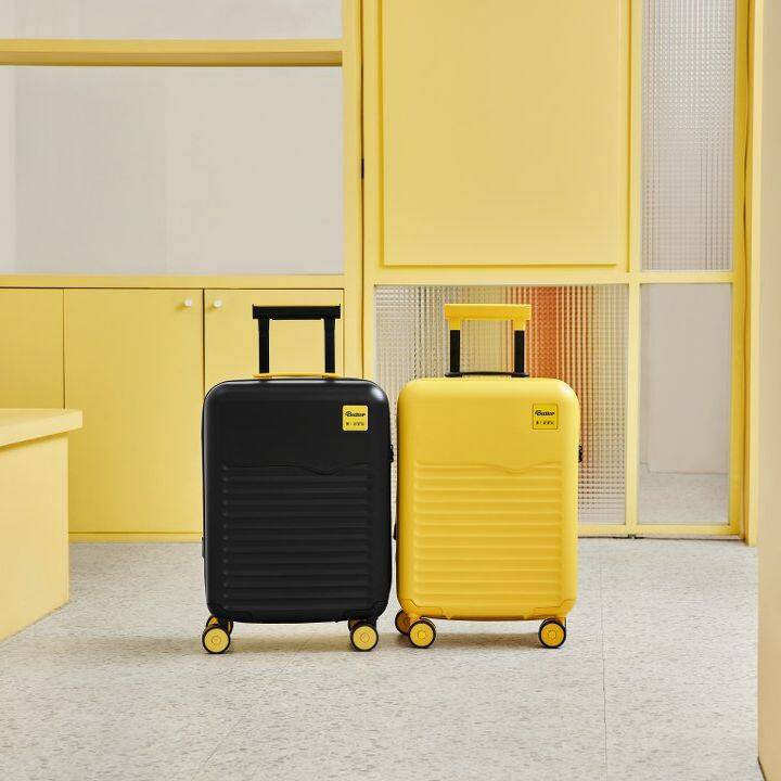 SAMSONITE RED กระเป๋าเดินทางล้อลาก(20 นิ้ว) รุ่น BTS BUTTER X SR SPINNER