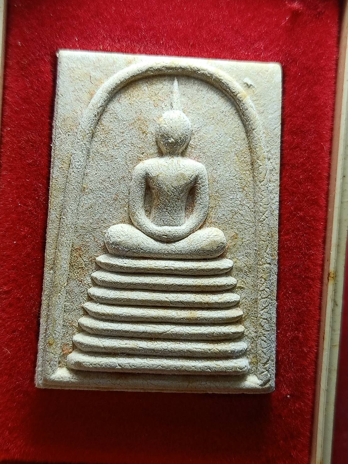 สมเด็จหลวงปู่คร่ำ วัดวังหว้า จ.ระยอง ปี 2537 พร้อมกล่อง (SKU-11914)