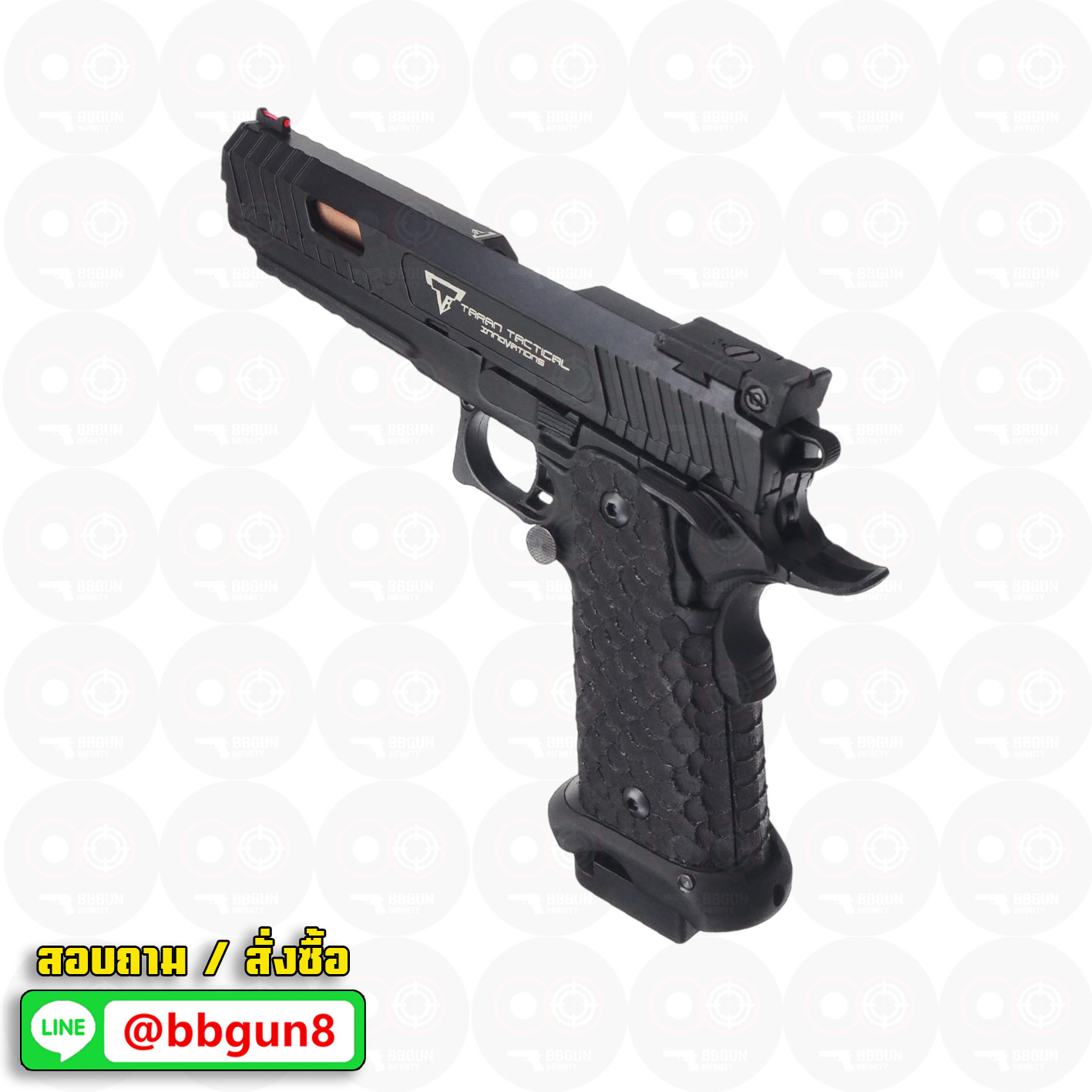 บีบีกันอัดแก๊ส Army Armament R601 John Wick 3 TTI STI Combat Master BB GUN
