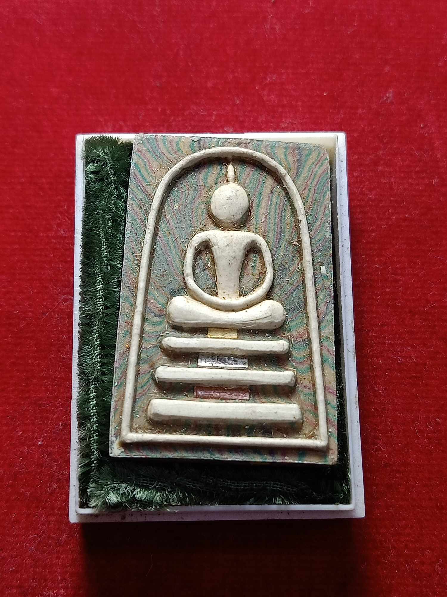 พระสมเด็จหลวงพ่อแพ วัดพิกุลทอง จ.สิงห์บุรี พร้อมกล่อง (SKU-03290)